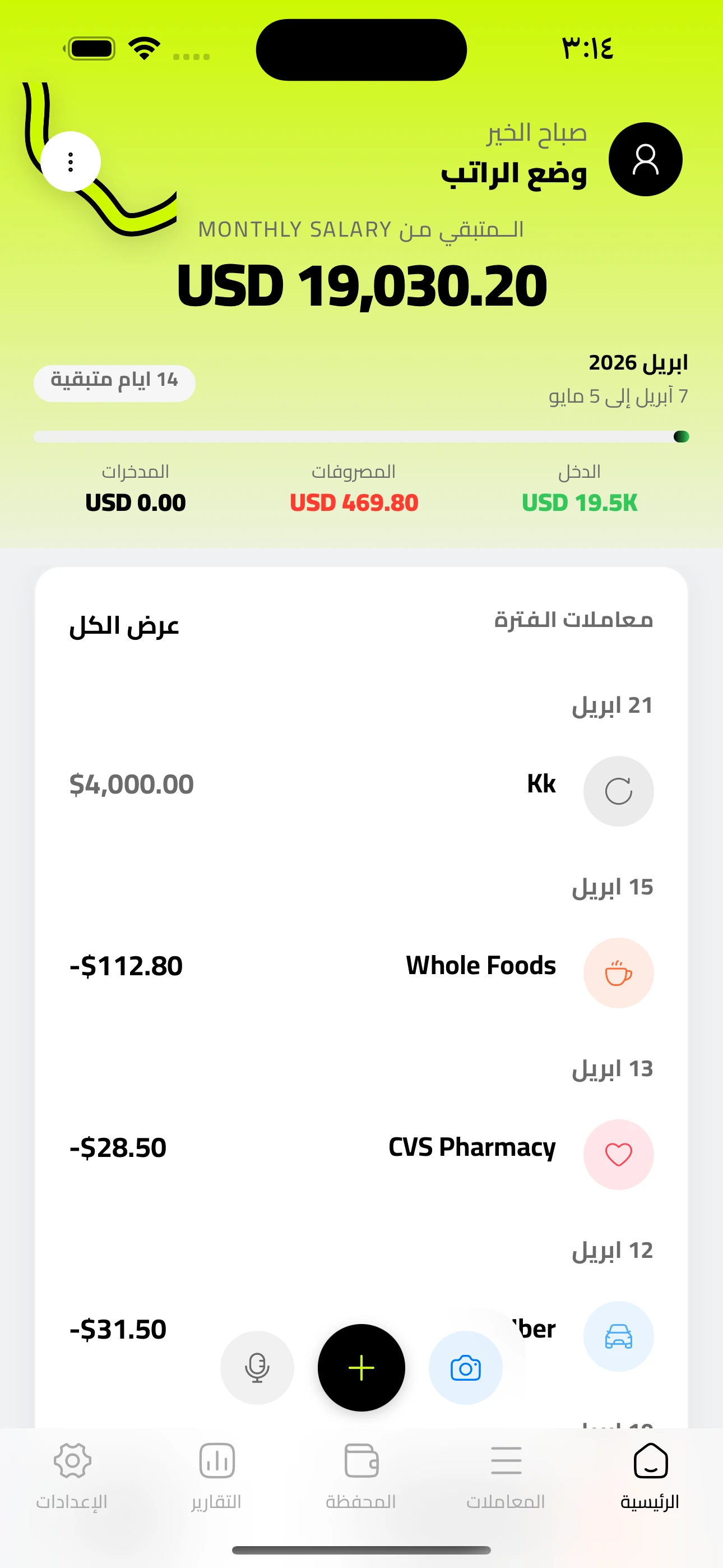 Salary mode