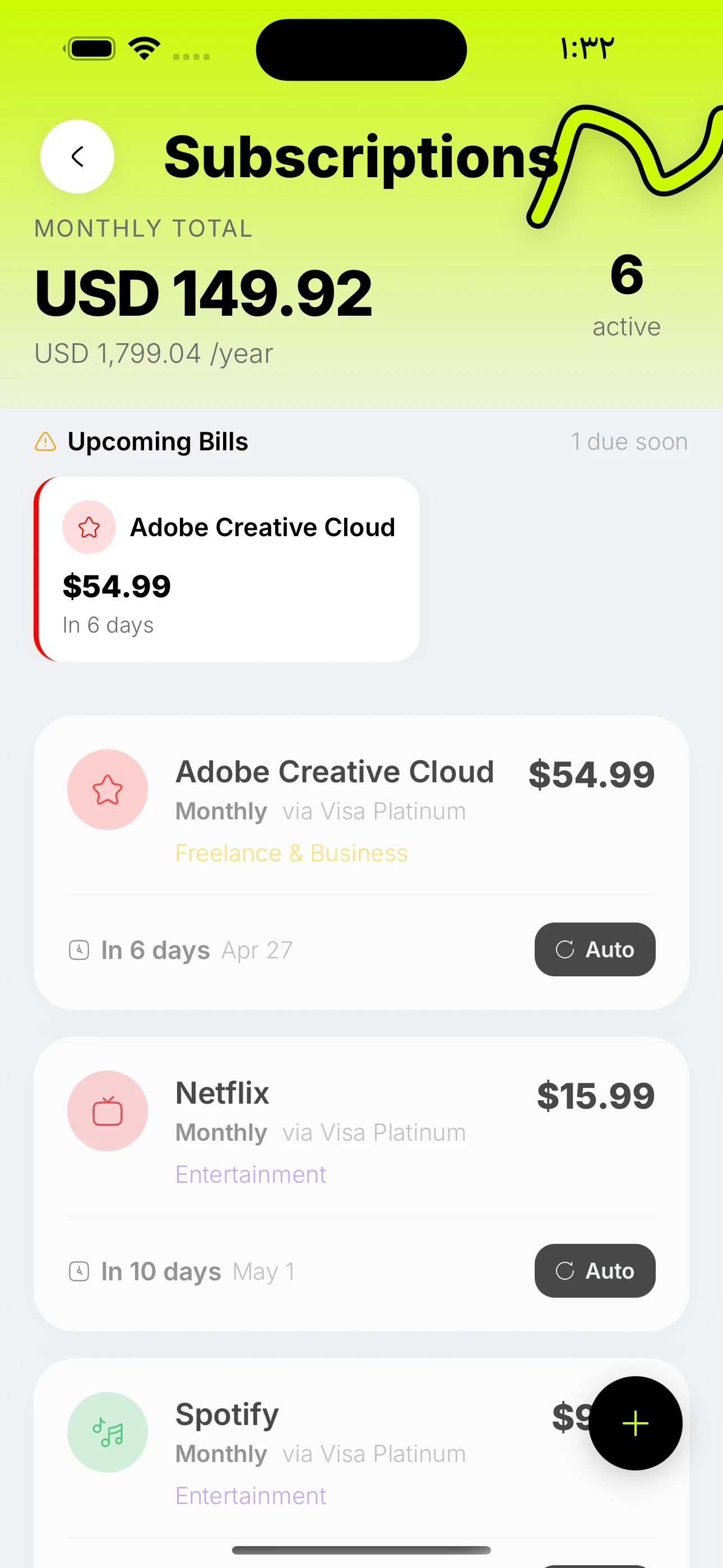 Subscriptions